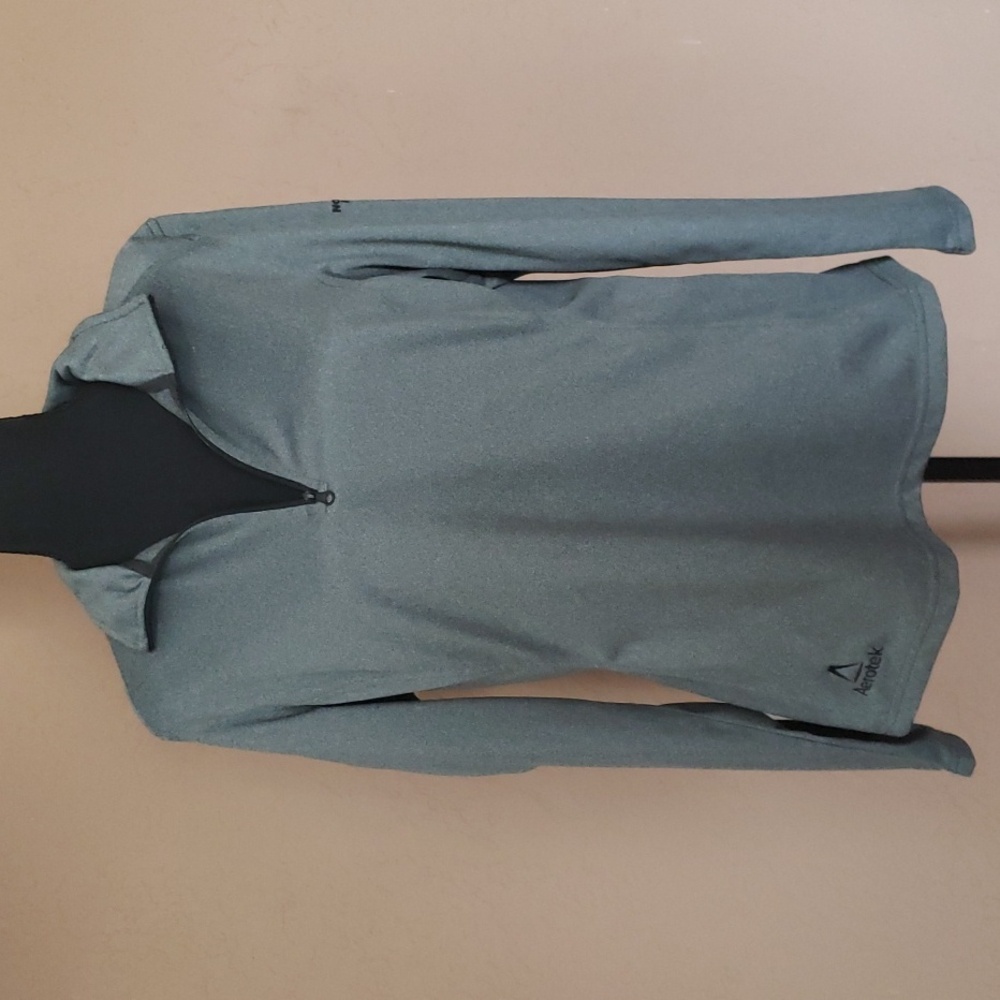 The North Face 1/4 Zip Pullover Gray Size Large